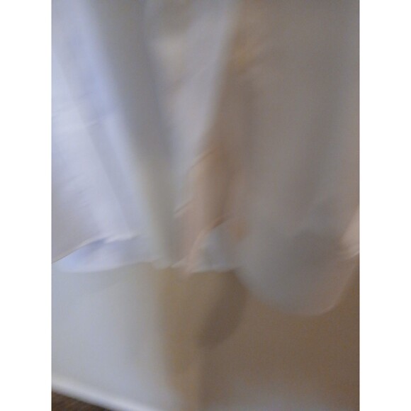 Lands’ End Men’s White Dress Shirt 17-36 Tall No Iron Long Sleeve Button Up - Picture 8 of 15